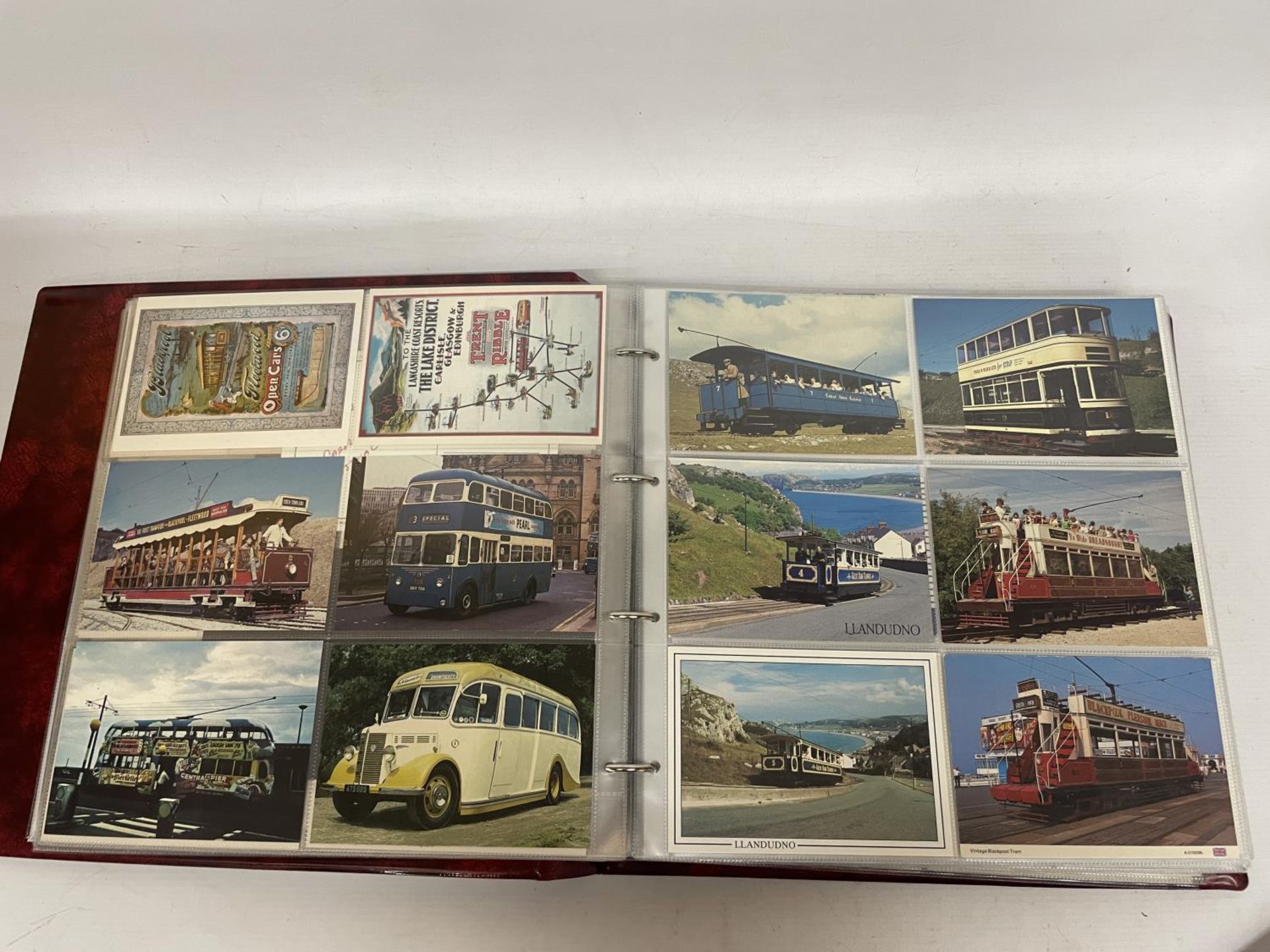 APPROXIMATELY 285 POSTCARDS RELATING TO PUBLIC TRANSPORT OUTSIDE LONDON, CARS, BIKES, COMMERCIAL, - Image 2 of 10