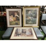 THREE VICTORIAN CHILD PICTURES