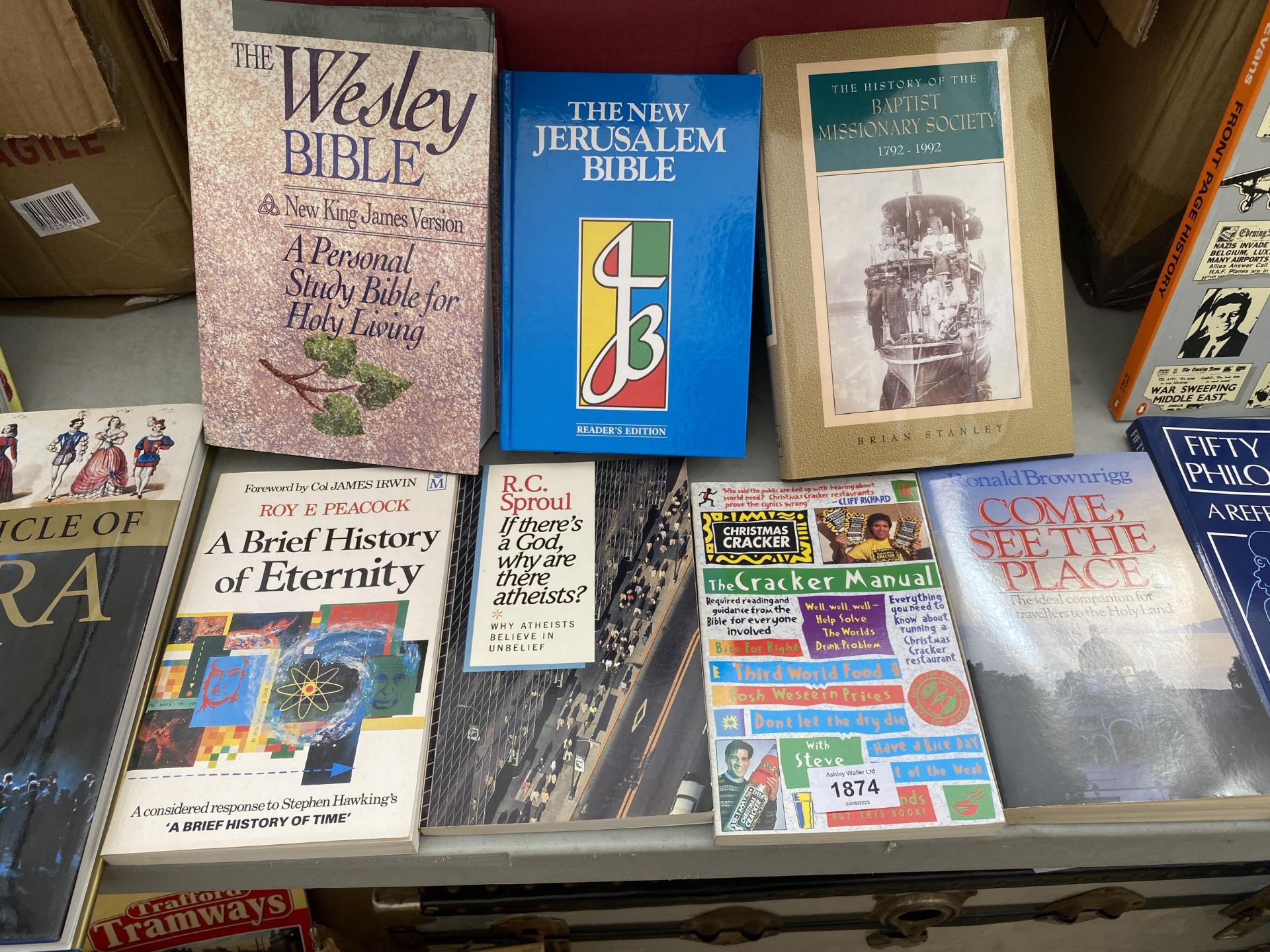 AN ASSORTMENT OF BOOKS ON RELIGION - Image 3 of 3