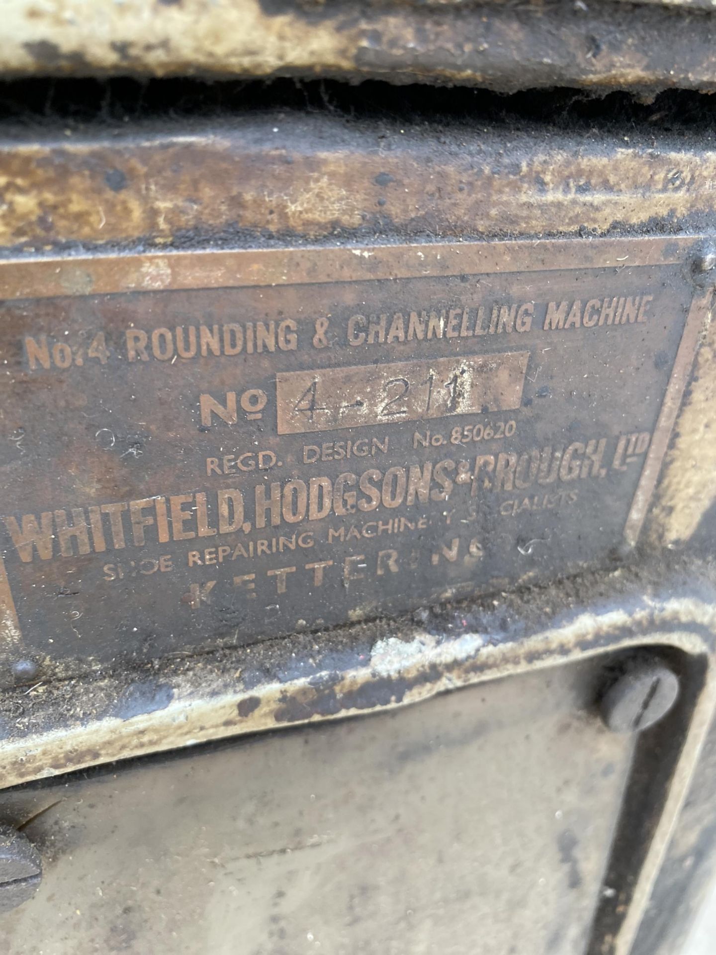 A VINTAGE WH & B LTD COBBLERS CUTTING MACHINE - Image 6 of 8