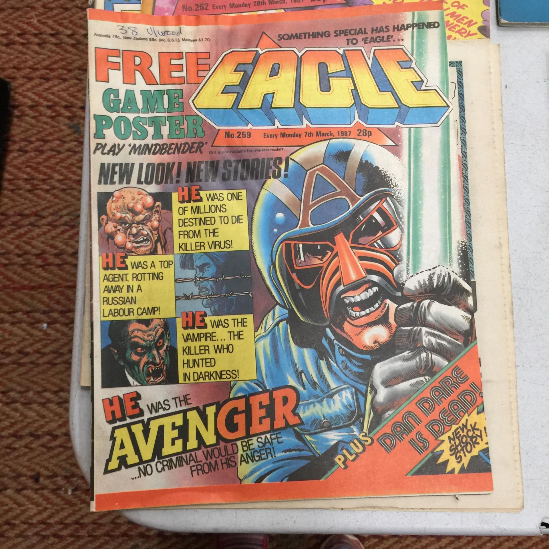 A COLLECTION OF 1980'S EAGLE COMICS FEATURING DAN DARE, ETC - 15 IN TOTAL - Image 2 of 16