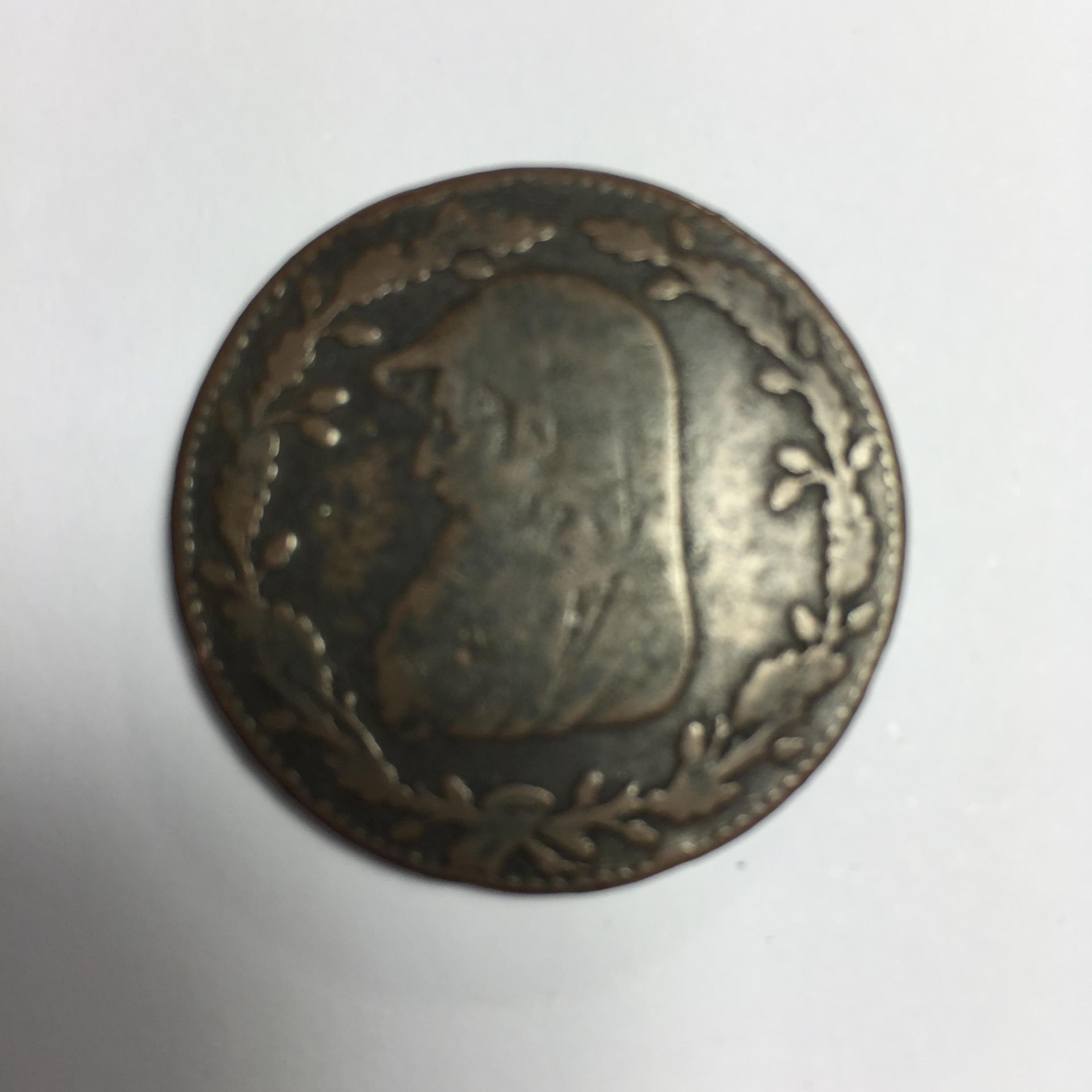 AN ANGLESEY MINERS 1788 HALF PENNY COIN - Image 2 of 2