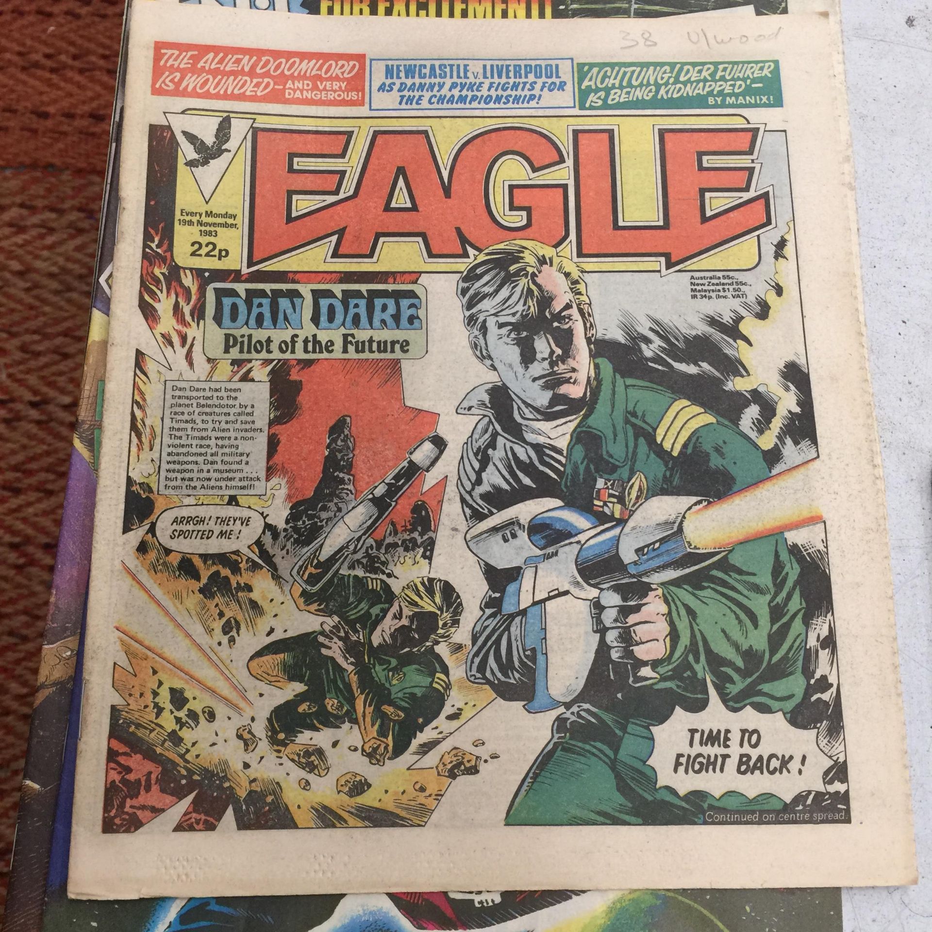 A COLLECTION OF 1980'S EAGLE COMICS FEATURING DAN DARE, ETC - 15 IN TOTAL - Image 10 of 16