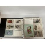 APPROXIMATELY 335 POSTCARDS RELATING TO GREETINGS, LITERACY AND MUSIC, MAPPING, MILITARY, NATURAL