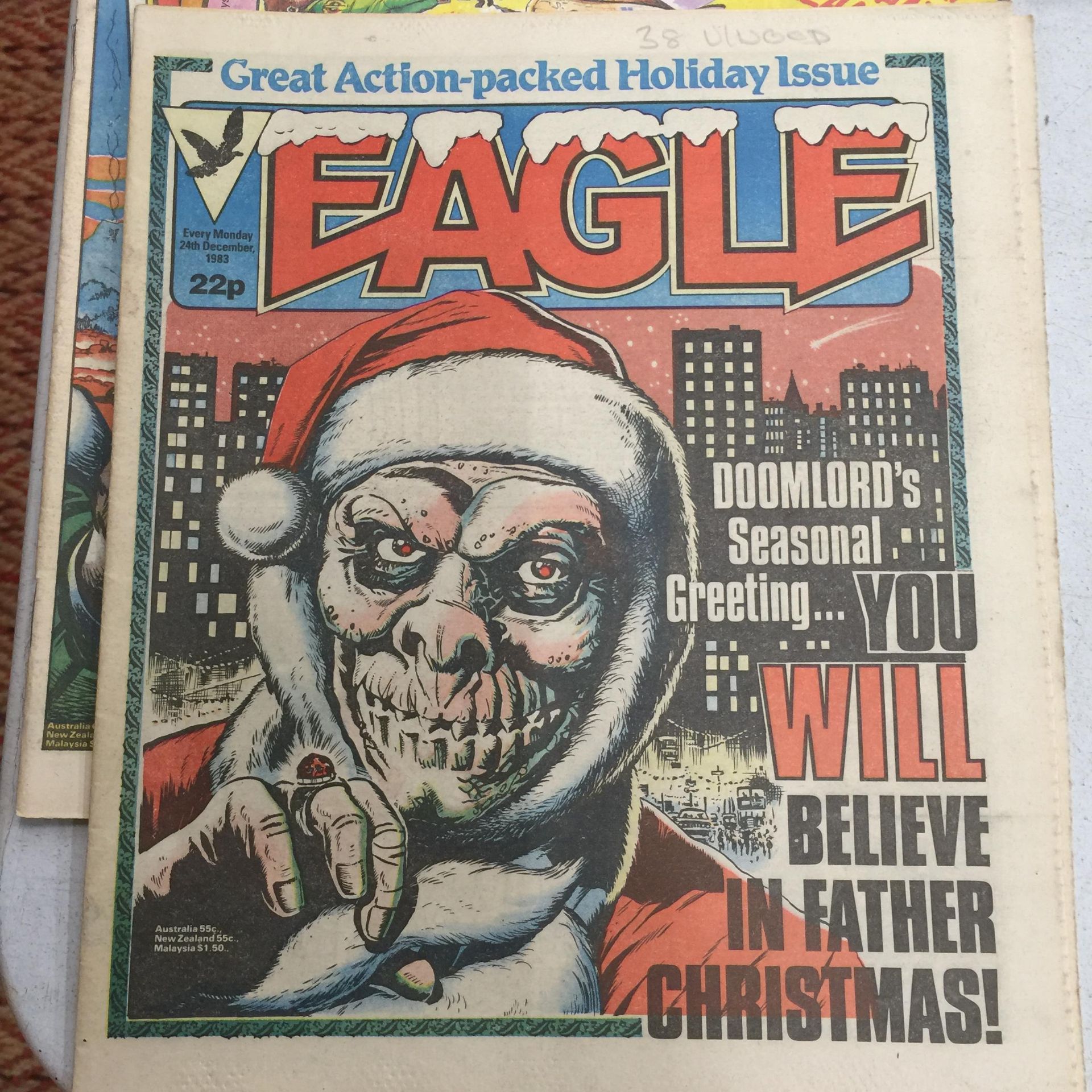 A COLLECTION OF 1980'S EAGLE COMICS FEATURING DAN DARE, ETC - 15 IN TOTAL - Image 3 of 16