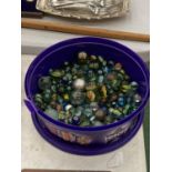 A QUANTITY OF MARBLES