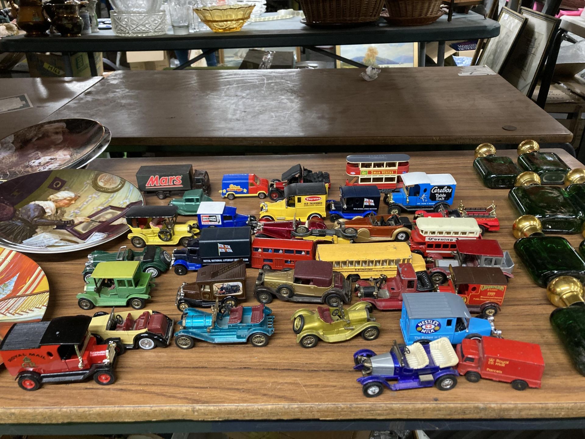 A COLLECTION OF DIECAST VEHICLES