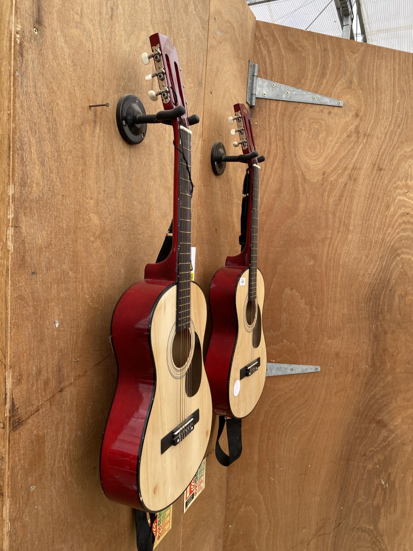 A PAIR OF READY ACE ACOUSTIC GUITARS - Image 2 of 5
