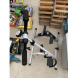 TWO MANUAL PEDAL EXERCISE MACHINES