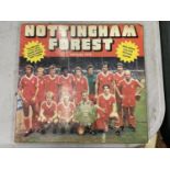 A NOTTINGHAM FOREST 1979 ANNUAL AND AUTOGRAPH SHEET
