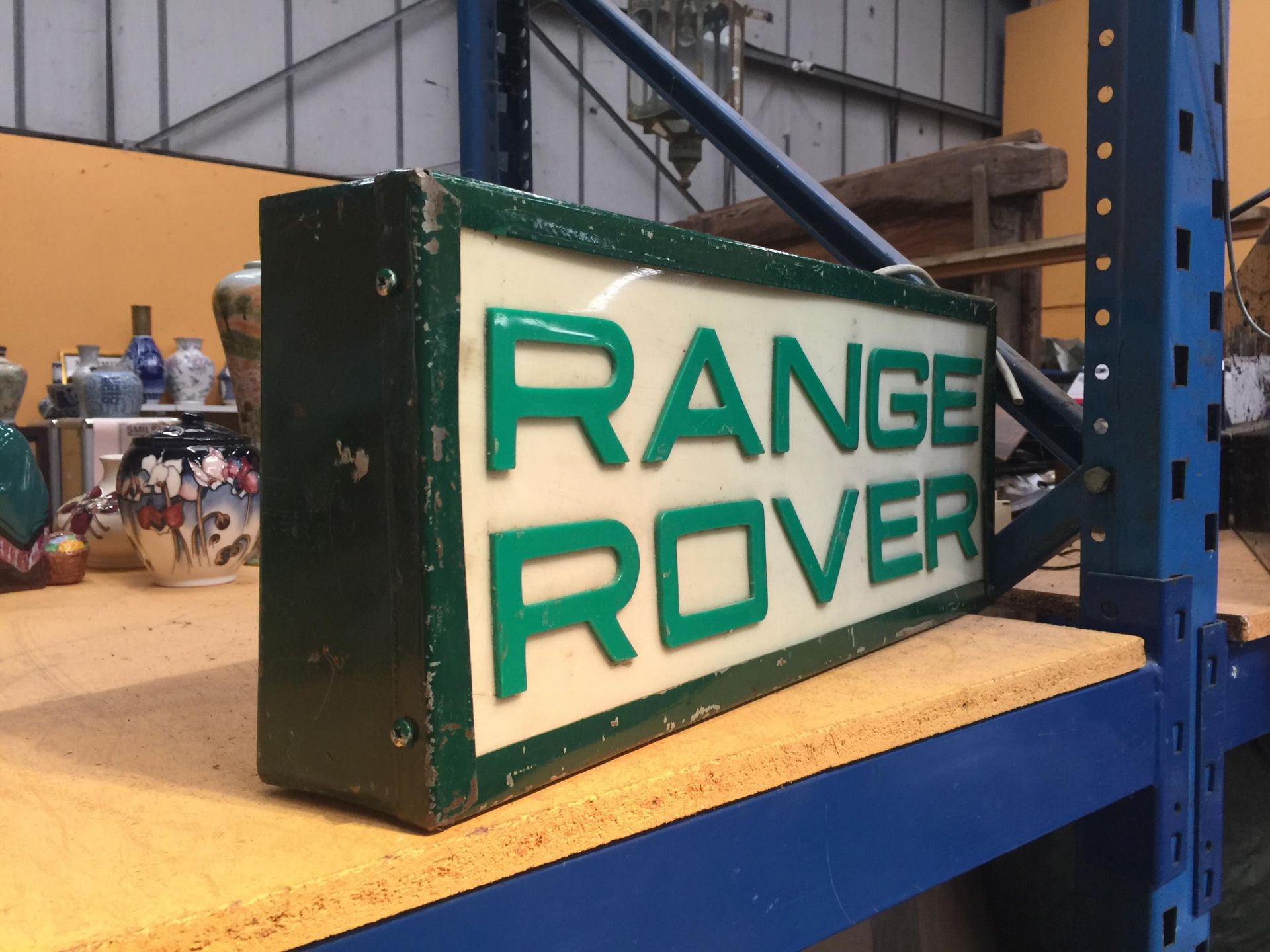 A RANGE ROVER ILLUMINATED BOX SIGN - Image 2 of 2