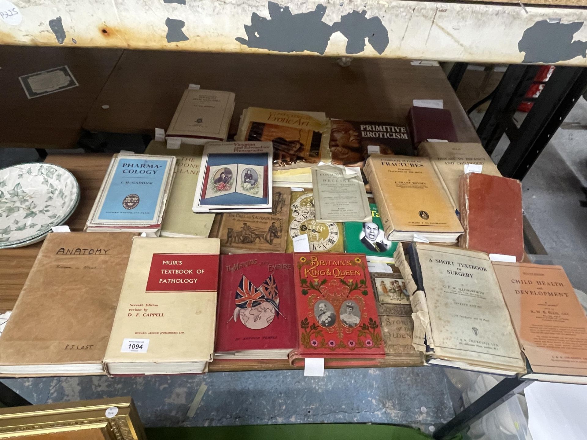 A COLLECTION OF VINTAGE BOOKS, RELATING TO MEDICINE AND HEALTH
