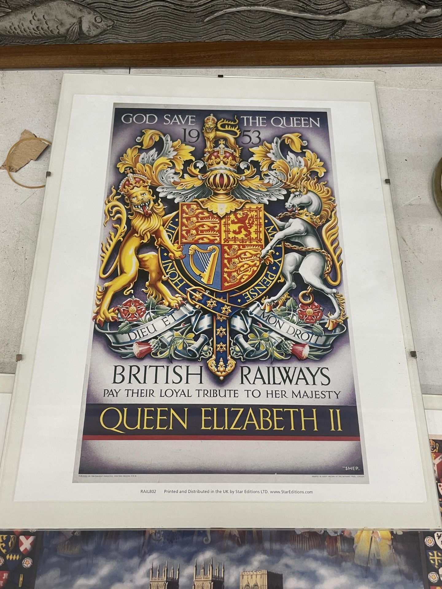 A GROUP OF THREE UNFRAMED BRITISH RAILWAYS POSTERS - Image 4 of 4