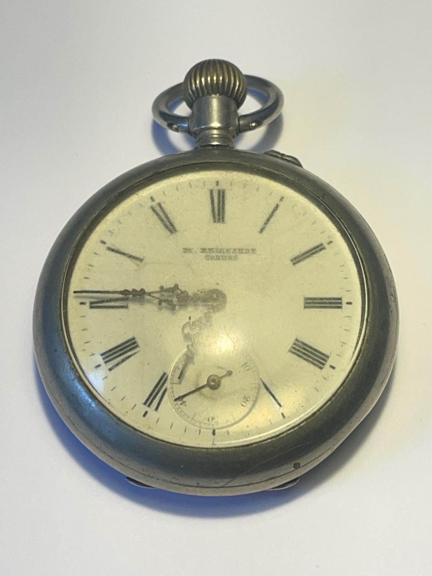 A VINTAGE POCKET WATCH