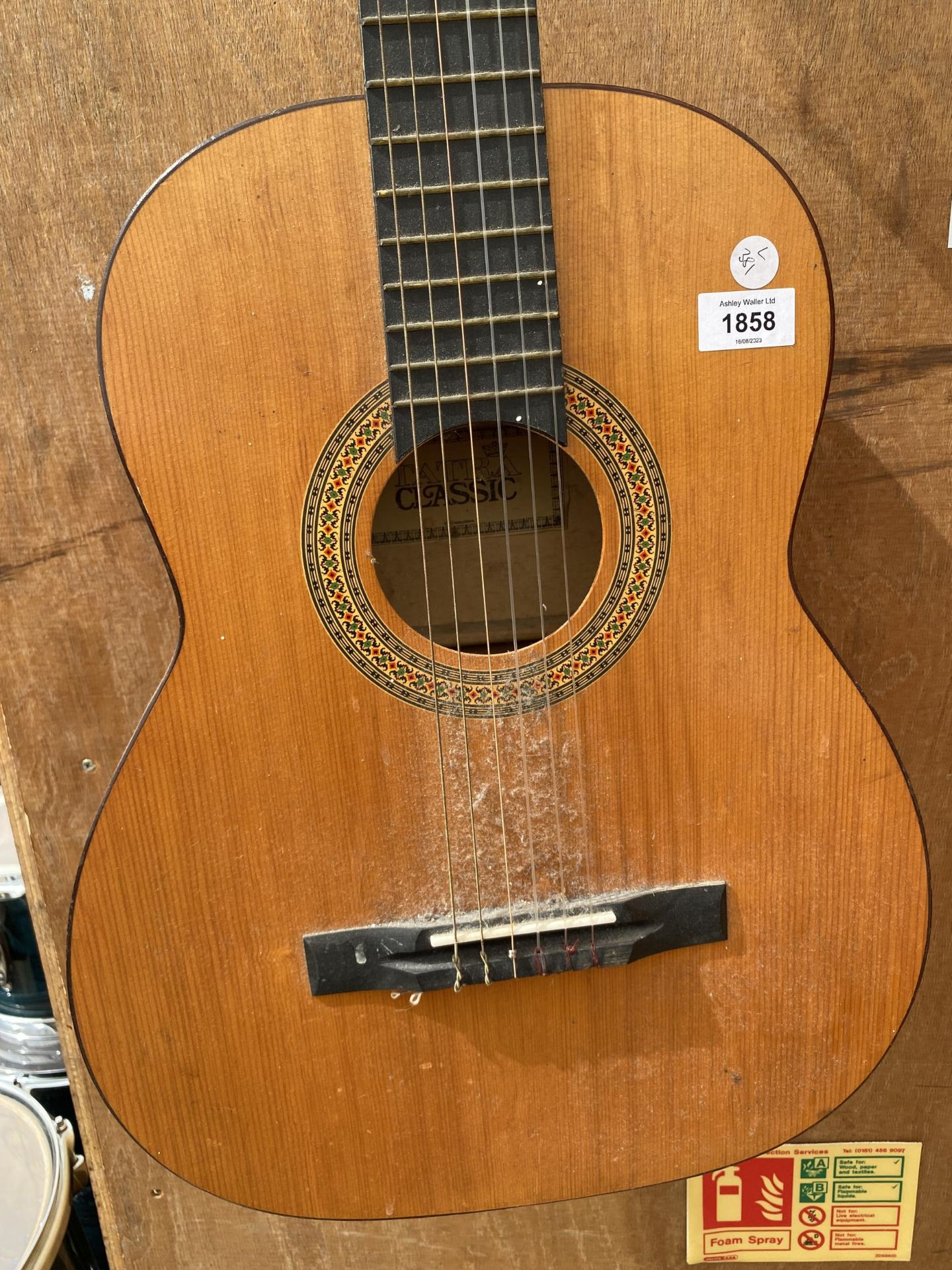 A VINTAGE TATRA CLASSIC ACOUSTIC GUITAR - Image 2 of 3