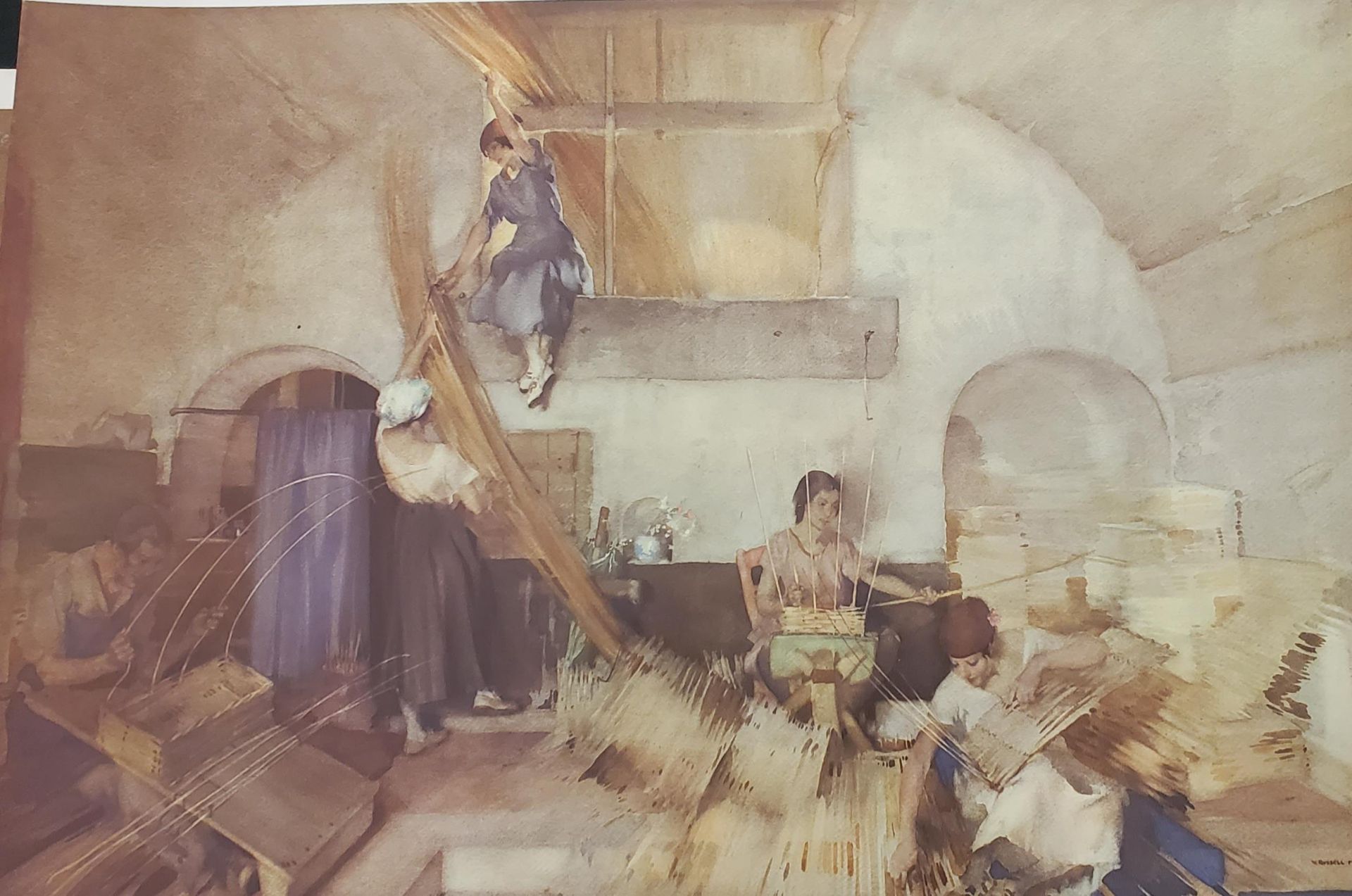 A LARGE COLLECTION OF 20+ UNFRAMED PRINTS TO INCLUDE SIR WILLIAM RUSSELL FLINT - Image 2 of 2
