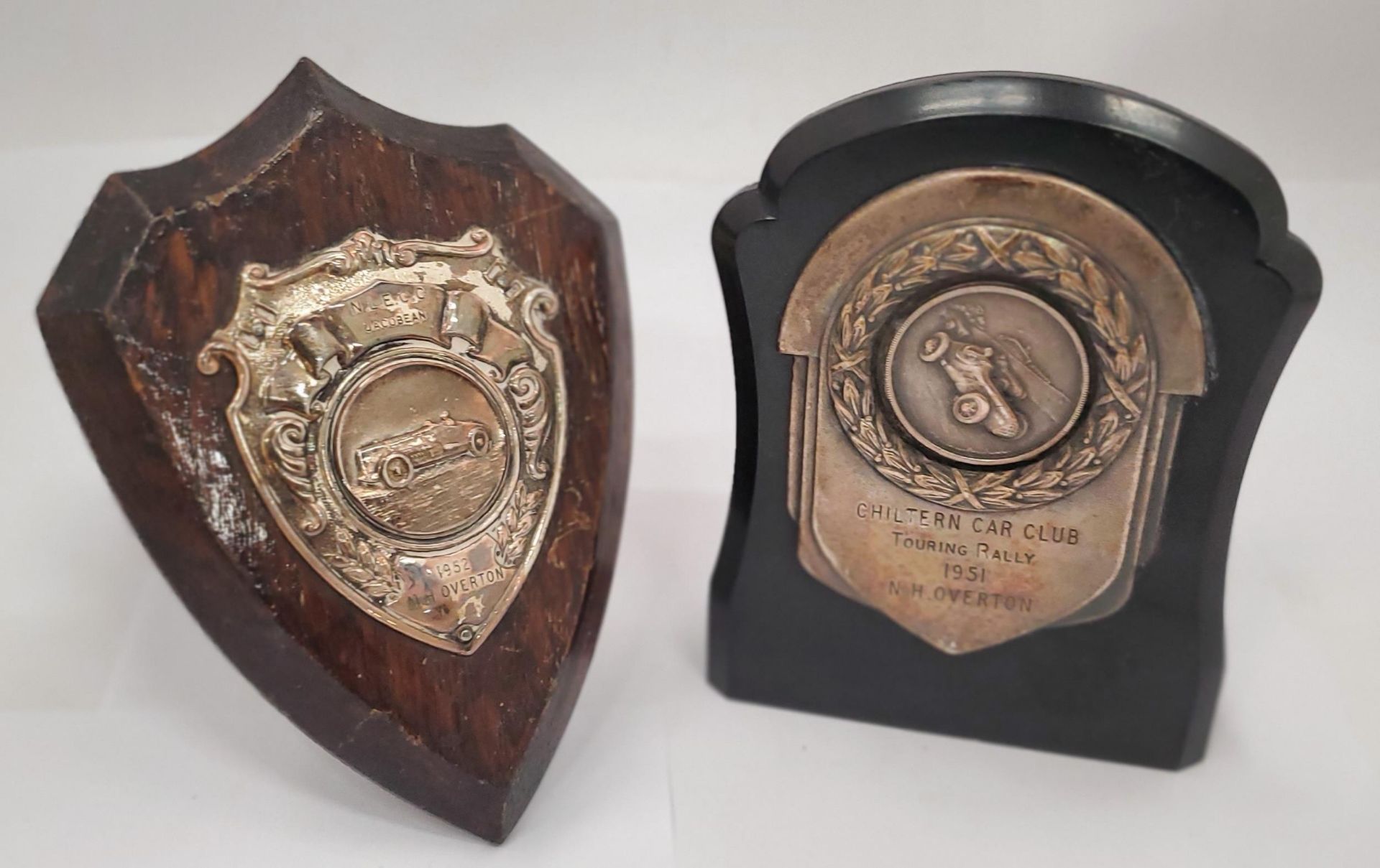 TWO 1950'S CHILTERN CAR CLUB TROPHIES