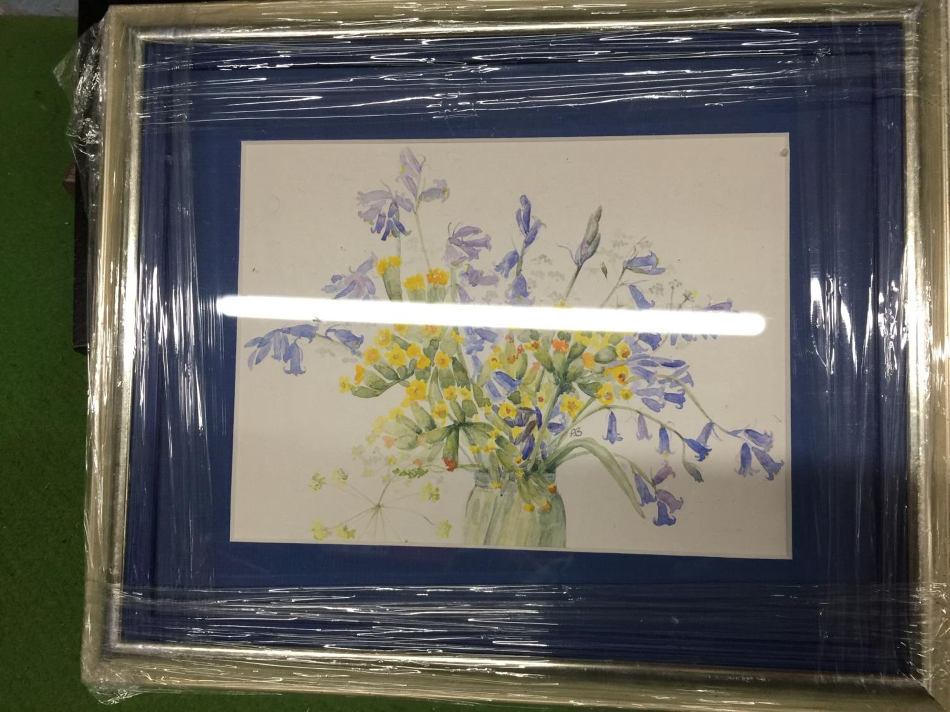 A GROUP OF FRAMED PRINTS, FLORAL AND DOG EXAMPLES - Image 3 of 5