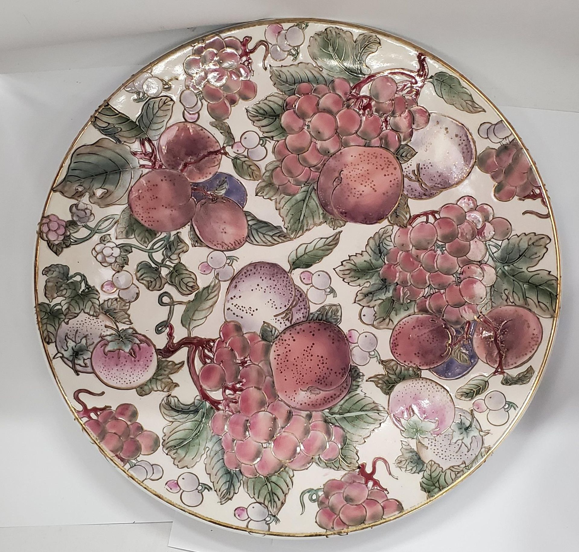 A COLLECTION OF 'TOYO COLLECTIONS' CERAMICS TO INCLUDE A WALL PLATE, CABINET PLATE, BOWL, TRINKET - Image 2 of 8