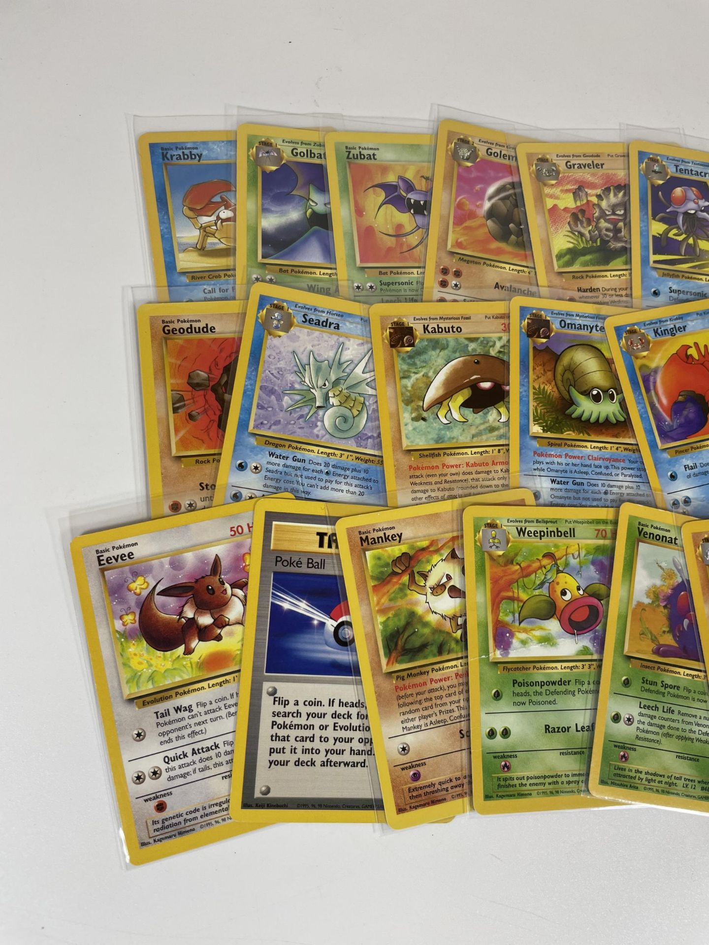 A GROUP OF WOTC FOSSIL & JUNGLE SET POKEMON CARDS - Image 3 of 4