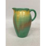 AN ART DECO STYLE SHELLEY POTTERY JUG