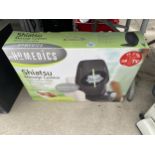 A BOXED HOMEDICS SHIATSU MASSAGE CUSHION