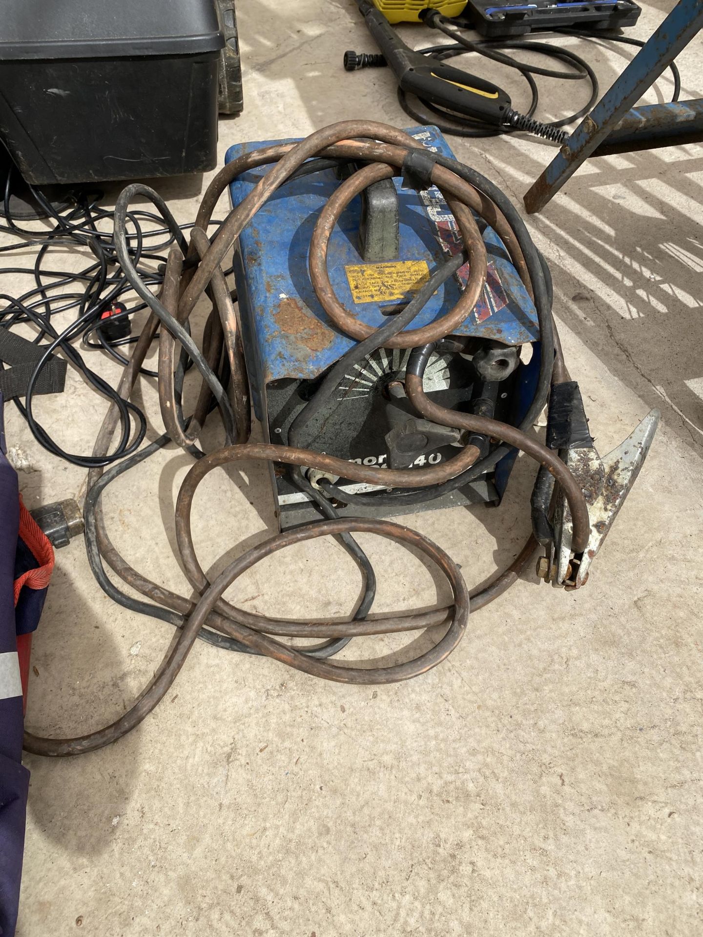 A VINTAGE SUPER 14 MIG WELDER