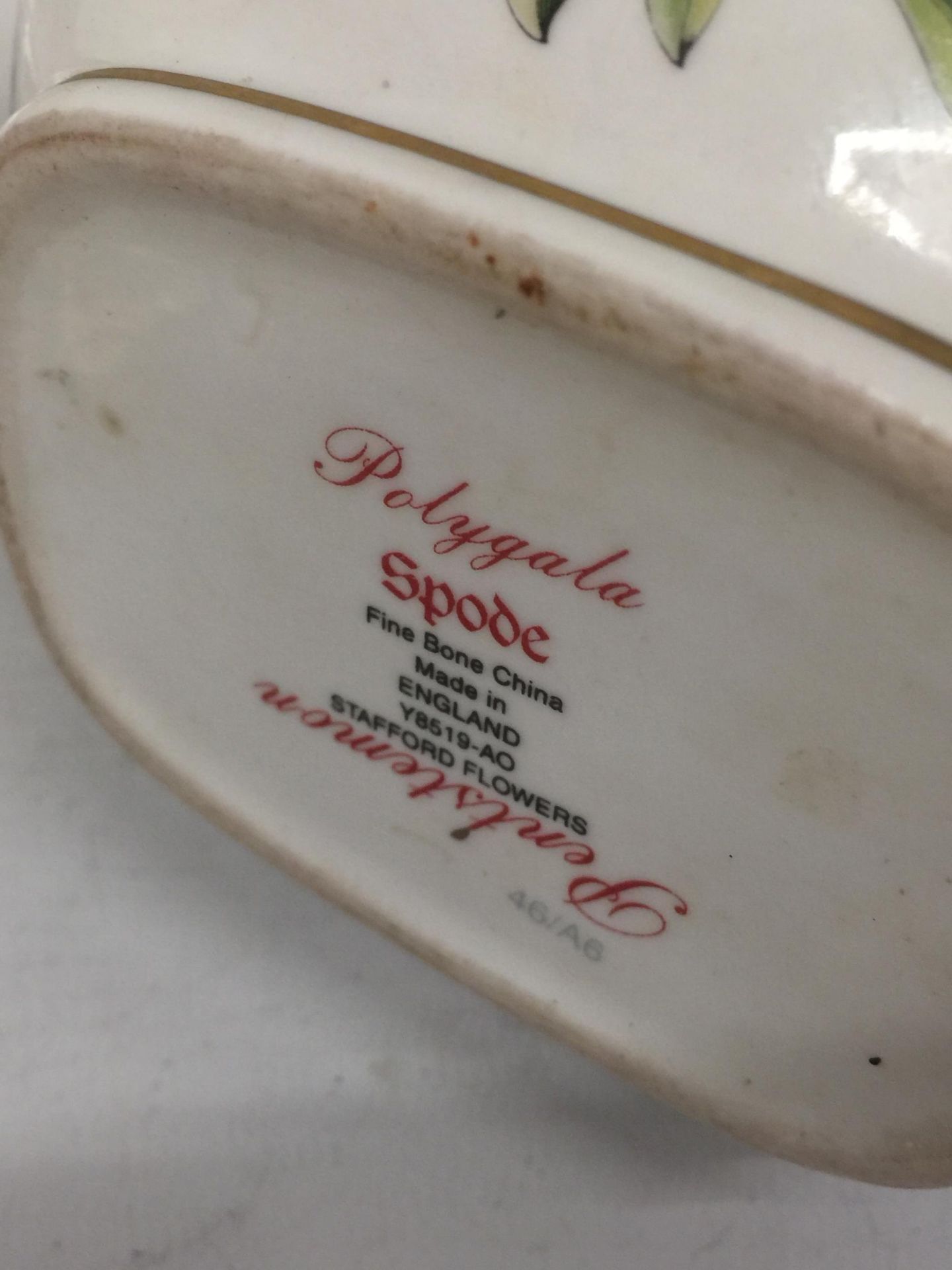 A COLLECTION OF SPODE CANTERBURY AND STAFFORD DLOWERS DINNER SERVICE ITEMS - Image 8 of 8