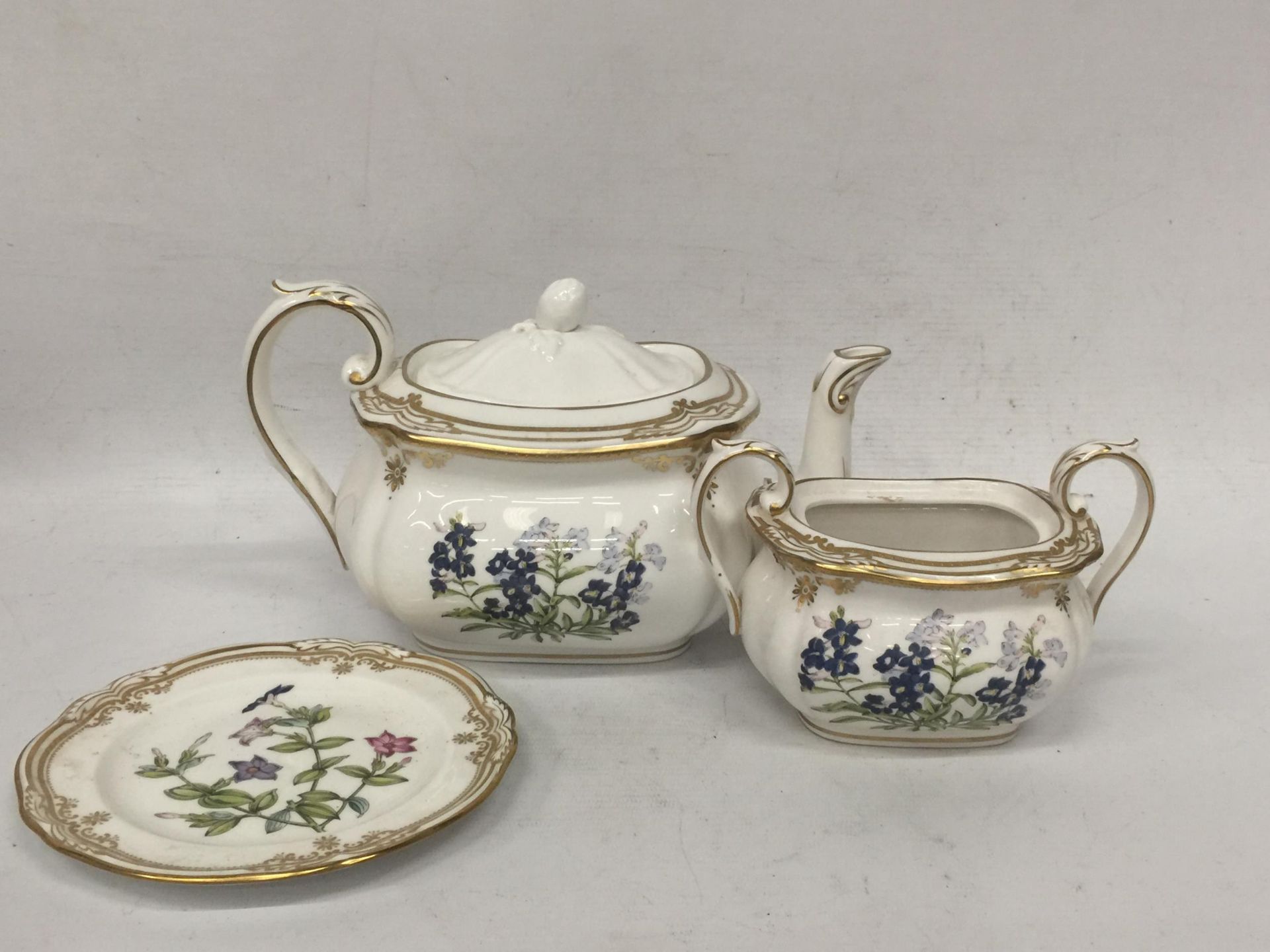A COLLECTION OF SPODE CANTERBURY AND STAFFORD DLOWERS DINNER SERVICE ITEMS - Image 7 of 8