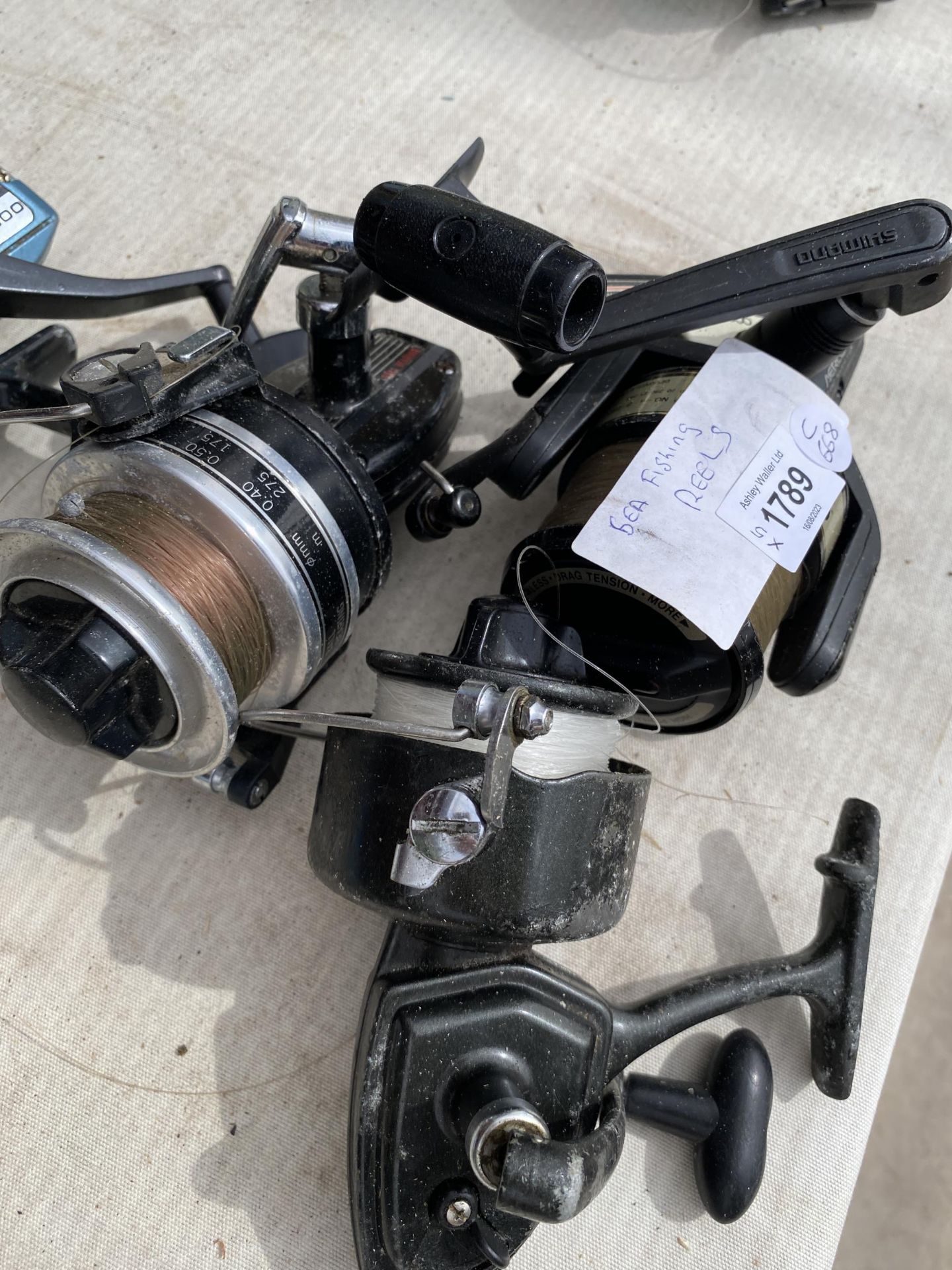 FIVE FISHING REELS OLYMPIC ETC - Image 3 of 3
