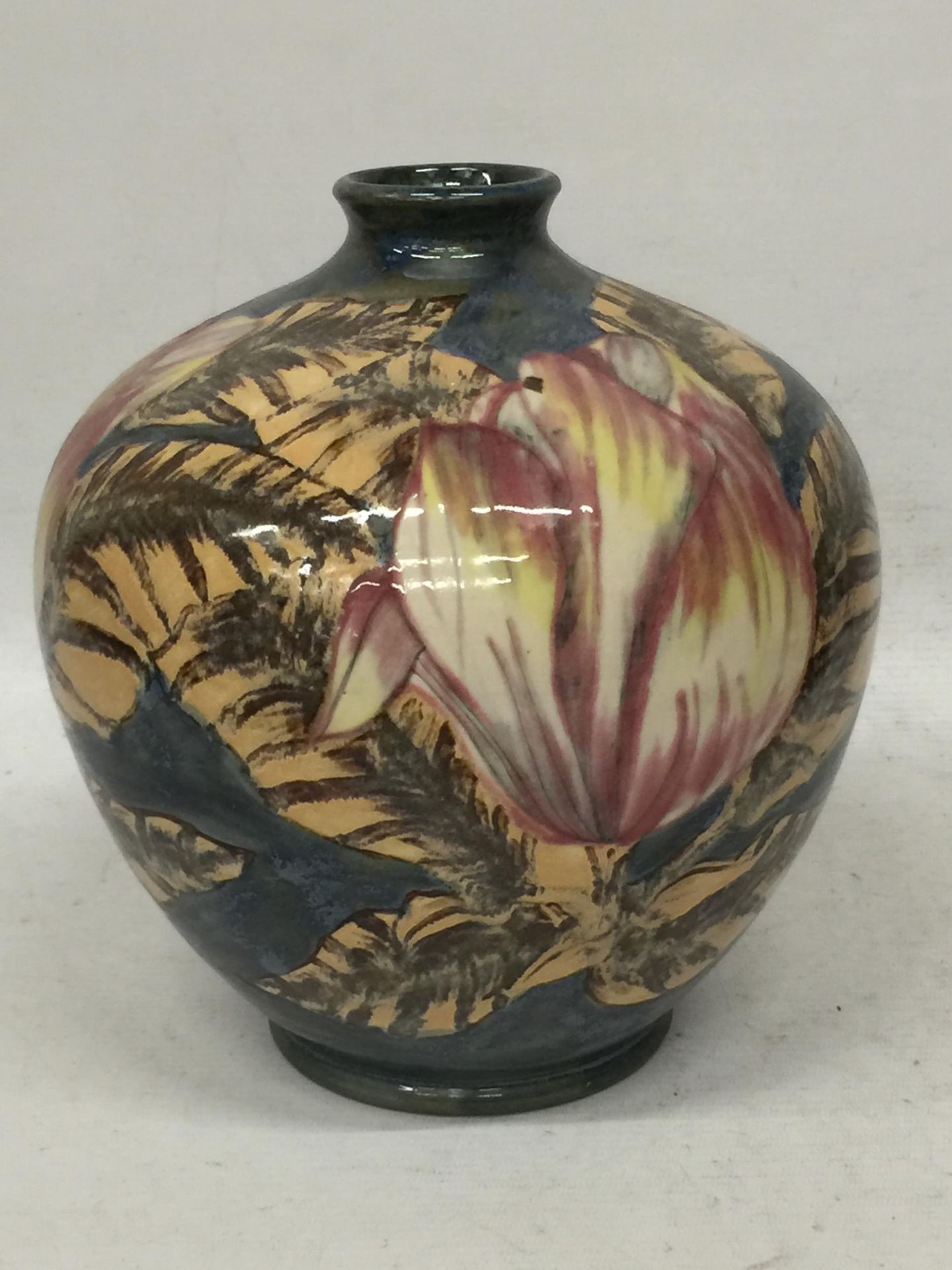 A COBRIDGE STONEWARE FLORAL POT, DATED 1999 - Image 2 of 4