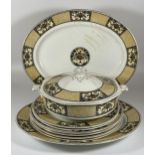 A GROUP OF WEDGWOOD & CO NANETTE PATTERN DINNER SERVICE ITEMS