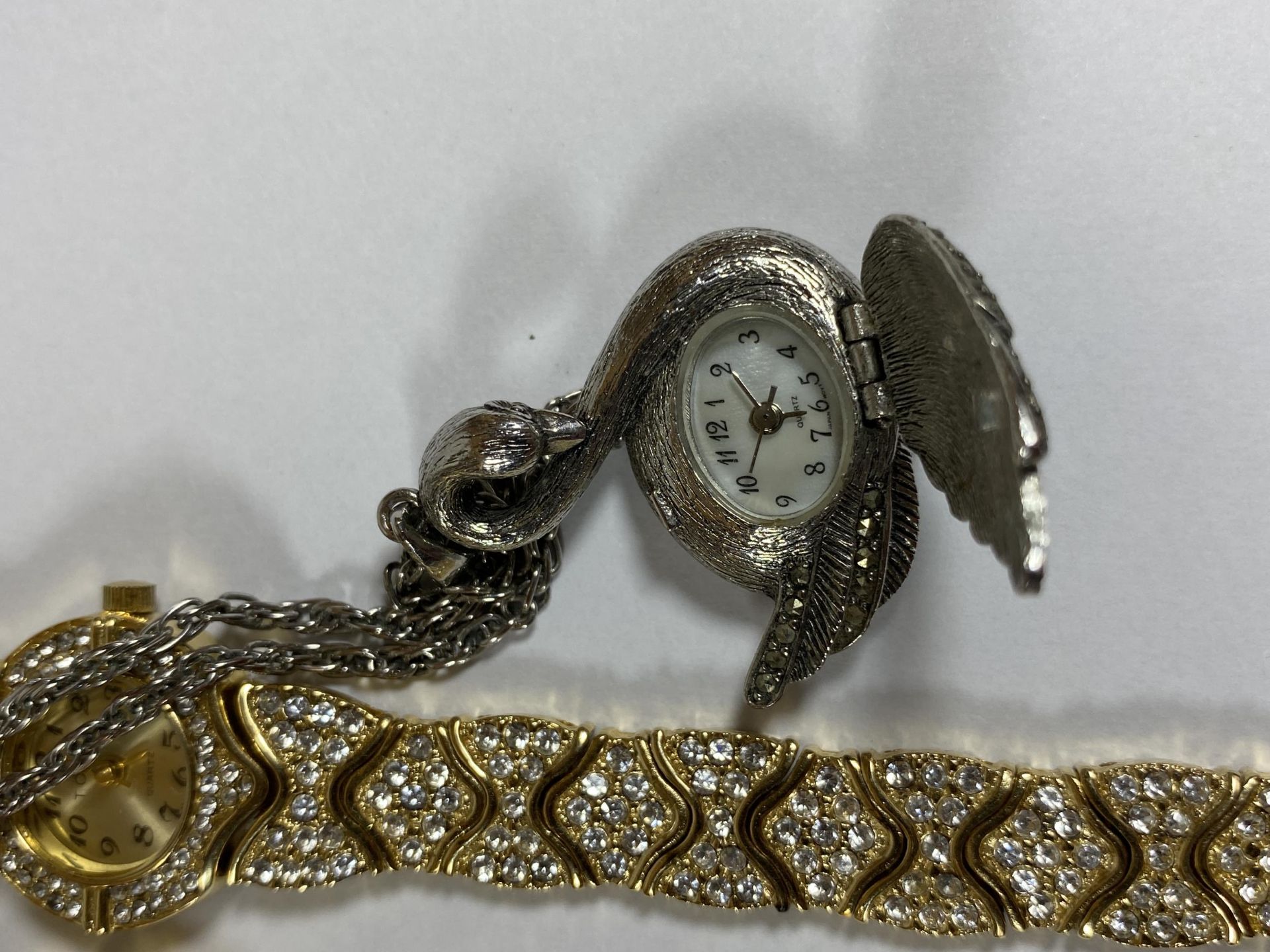 A MIXED LOT OF ASSORTED WATCHES, AVIA, ART DECO MARCASITE EXAMPLES ETC - Image 4 of 7