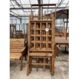 AN AS NEW EX DISPLAY CHARLES TAYLOR SEVEN ASSORTED PIECES OF TRELLIS *PLEASE NOTE VAT TO BE