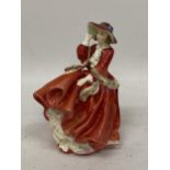 A ROYAL DOULTON 'TOP O' THE HILL' HN1834 LADY FIGURE