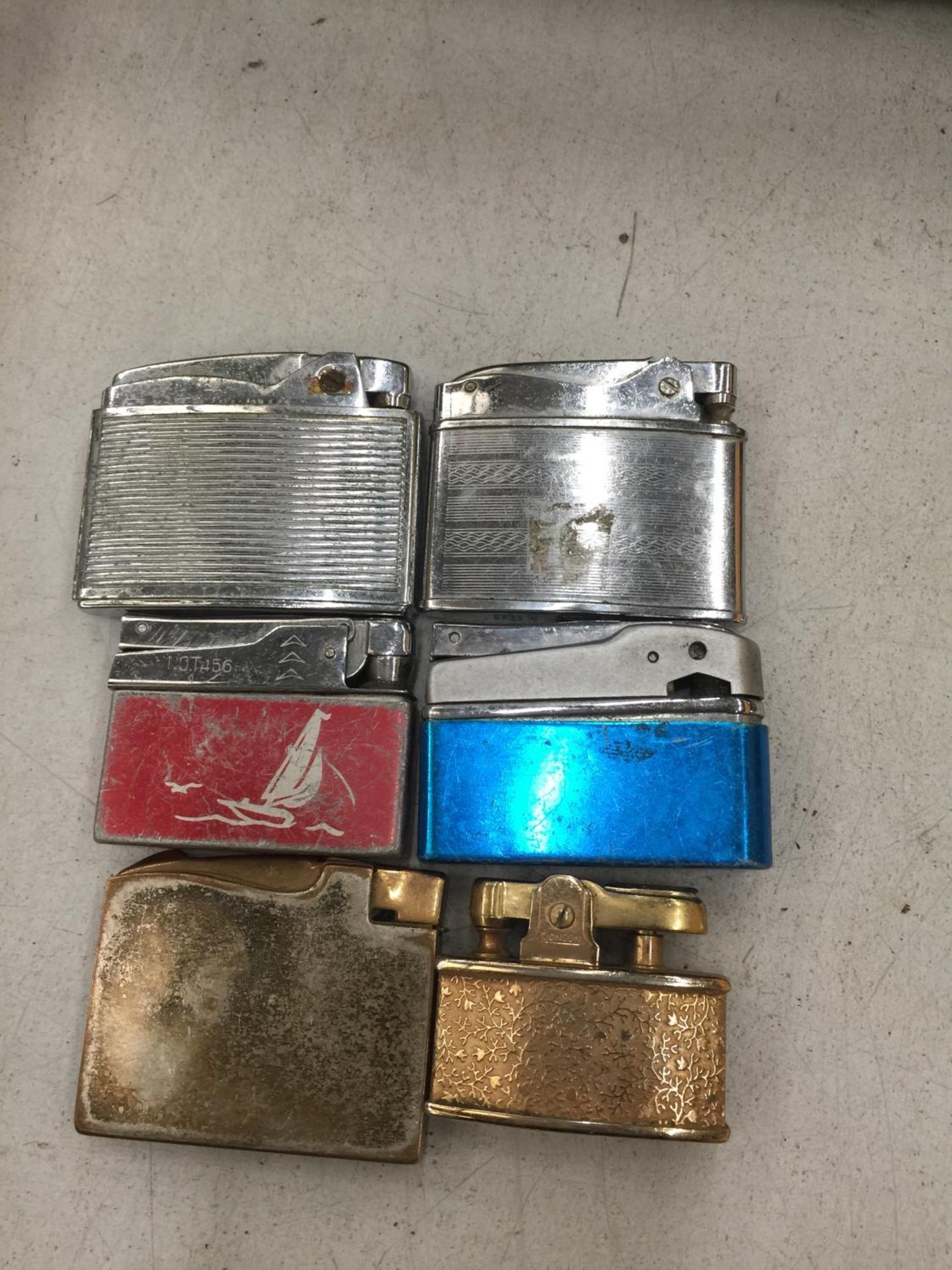 SIX RONSON LIGHTERS - Bild 3 aus 3