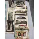 A COLLECTION OF VINTAGE BRITISH MONARCHY POSTCARDS DATING BACK TO 1902