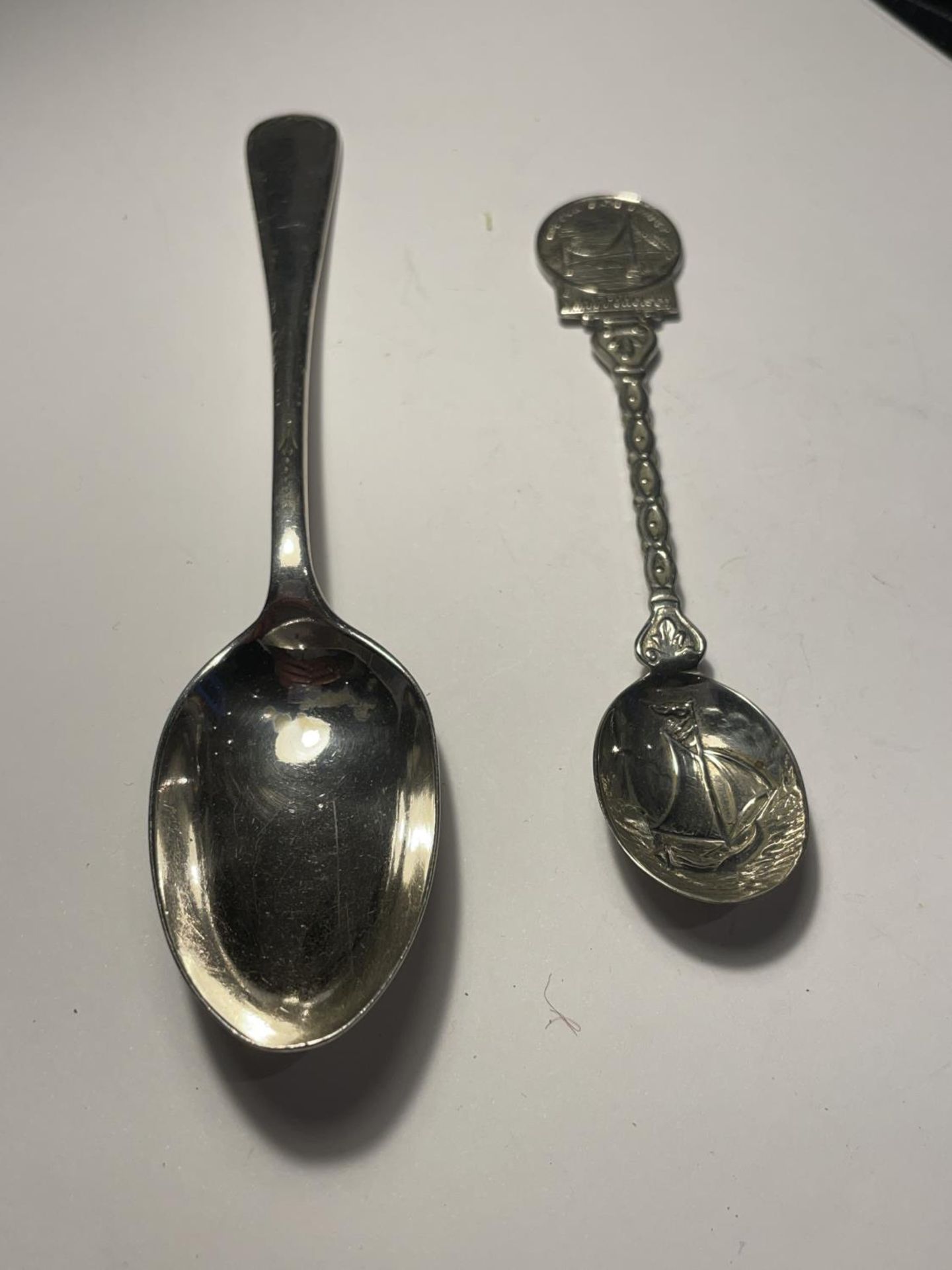 TWO SILVER SPOONS