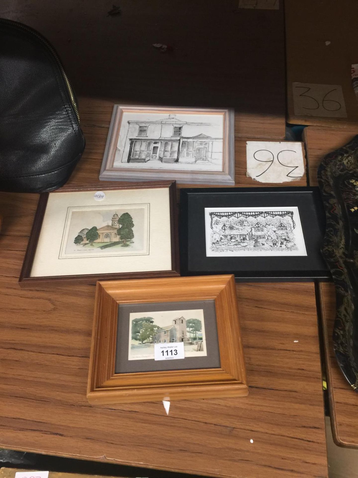 A LARGE LOT OF ASSORTED FRAMED PRINTS ETC