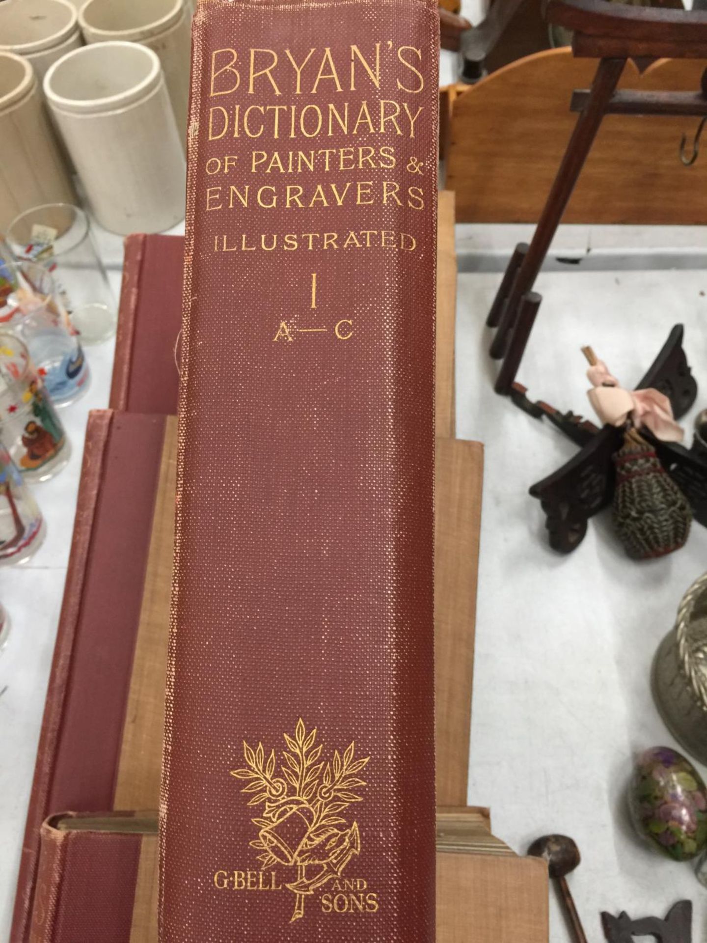 FIVE VOLUMES, 'BRYAN'S DICTIONARY OF PAINTERS AND ENGRAVERS' 1903 - Image 2 of 3
