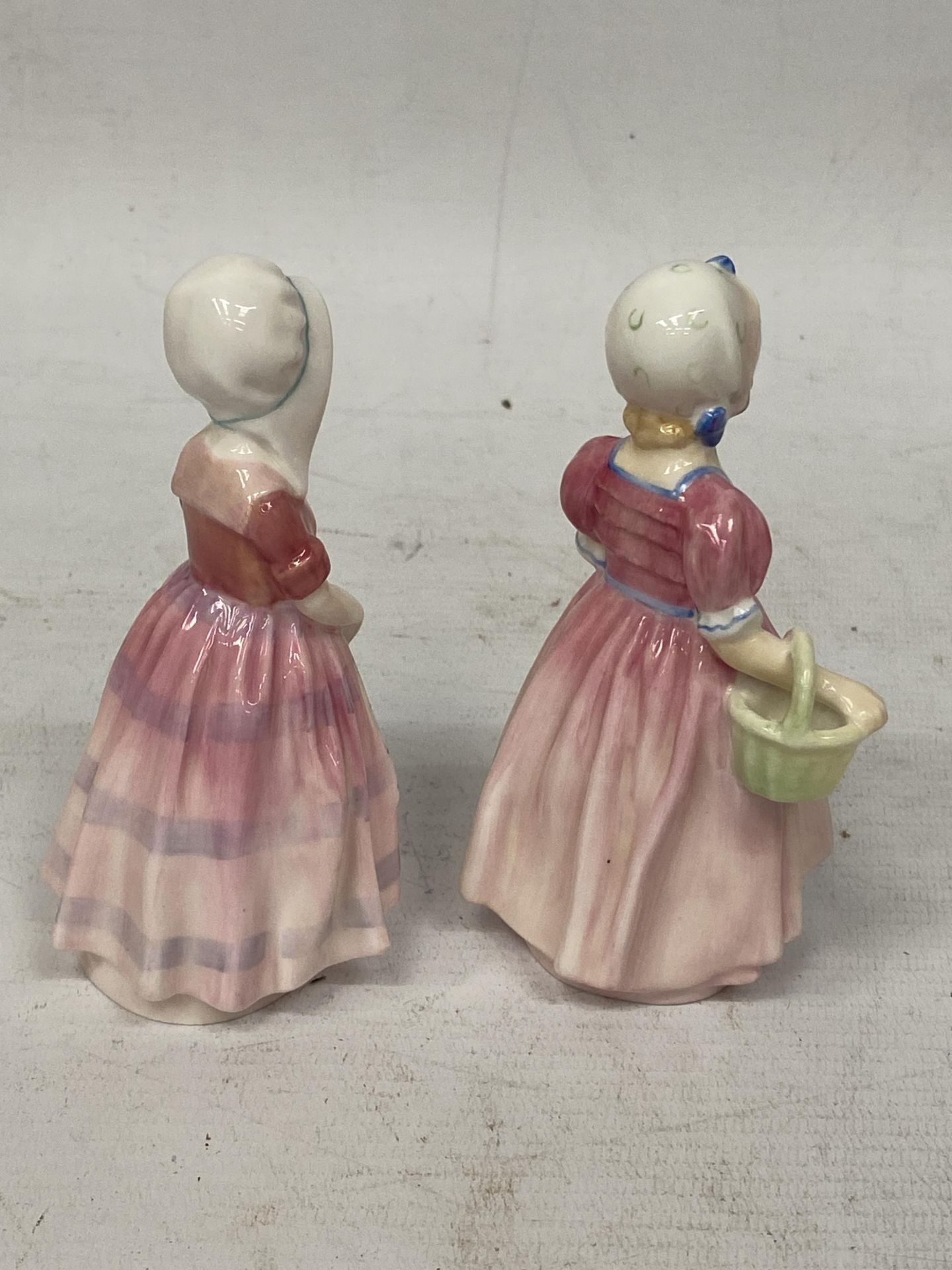 TWO SMALL ROYAL DOULTON FIGURES - 'TOOTLES' HN1680 & 'TINKLE BELL' HN1677 - Image 2 of 3