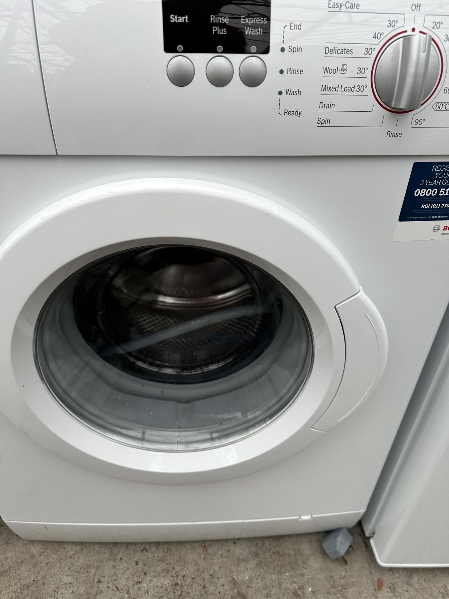 A WHITE BOSCH MAXX6 WASHING MACHINE - Image 2 of 3