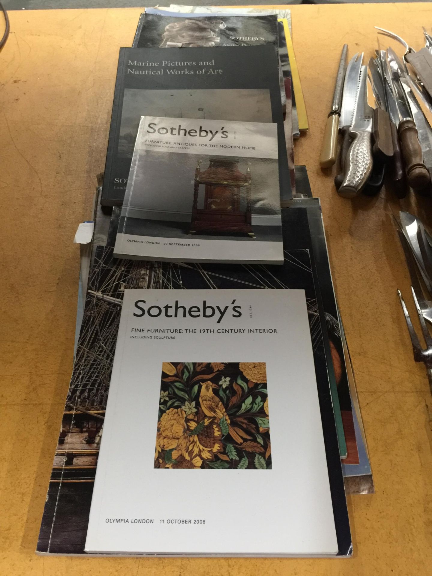 A COLLECTION OF SOTHEBYS AUCTION CATALOGUES