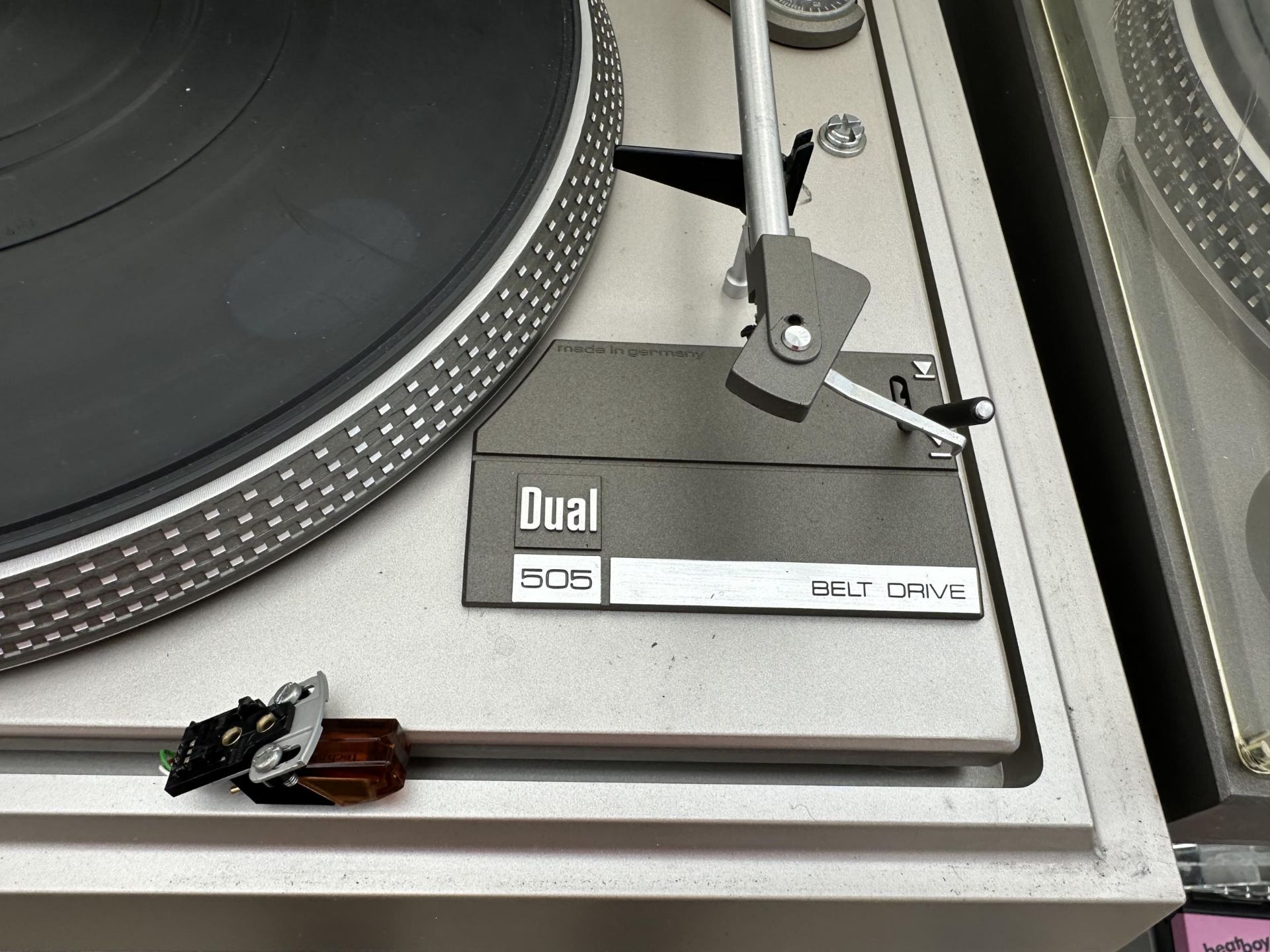 A ROTEL RECORD PLAYER AND A DUAL RECORD PLAYER - Image 2 of 3