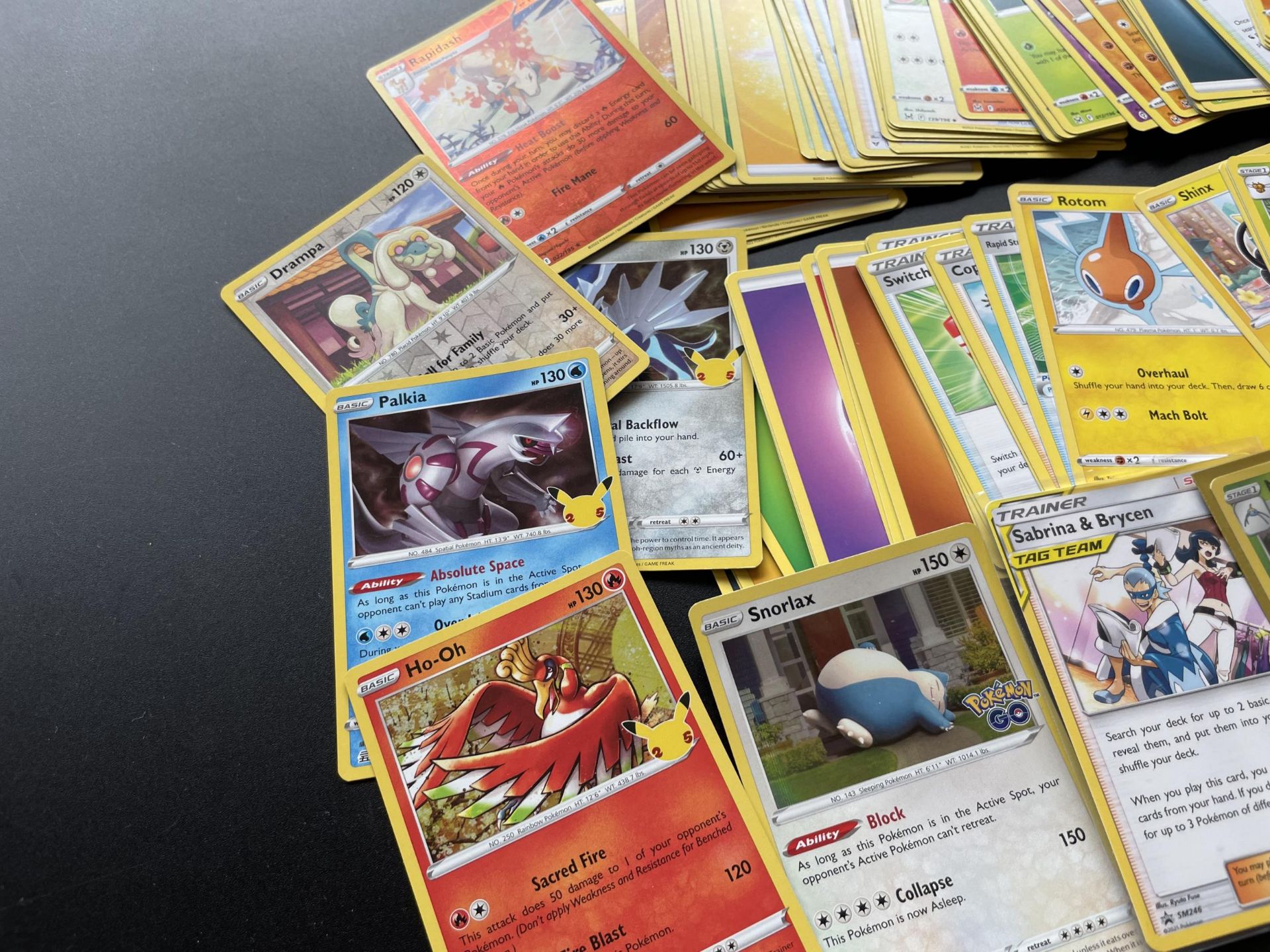 TWO TINS OF ASSORTED POKEMON CARDS, HOLOS ETC - Image 2 of 5