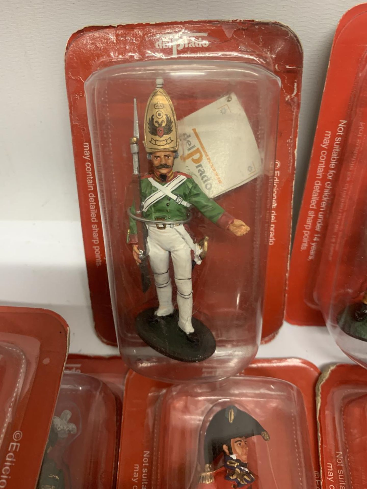 A LARGE COLLECTION OF DEL PRADO MILITARY FIGURES IN BLISTER PACKS - Bild 4 aus 8