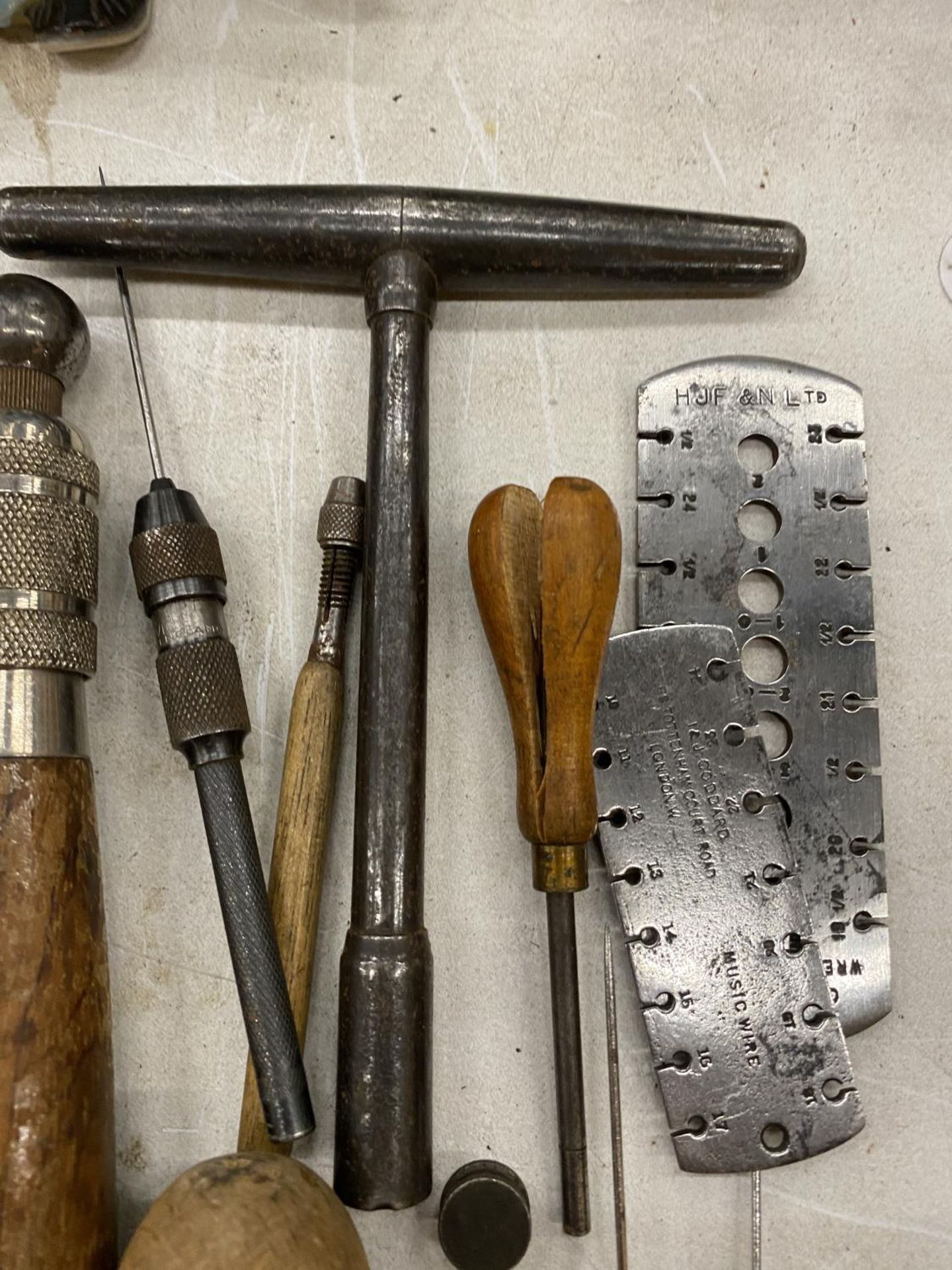 A COLLECTION OF VINTAGE PIANO TUNING TOOLS - Image 2 of 2