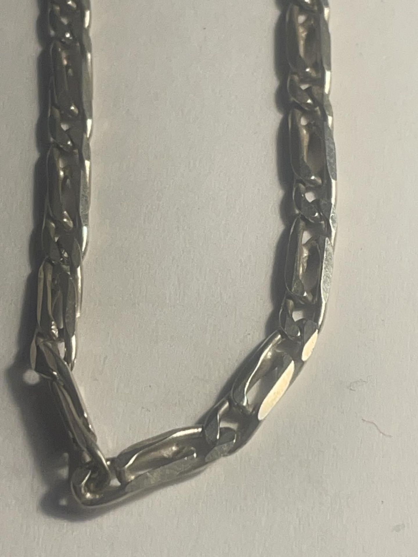 TWO SILVER NECKLACES - Image 2 of 4