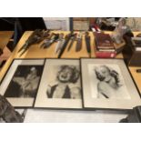 A GROUP OF THREE MARILYN MONROE PRINTS