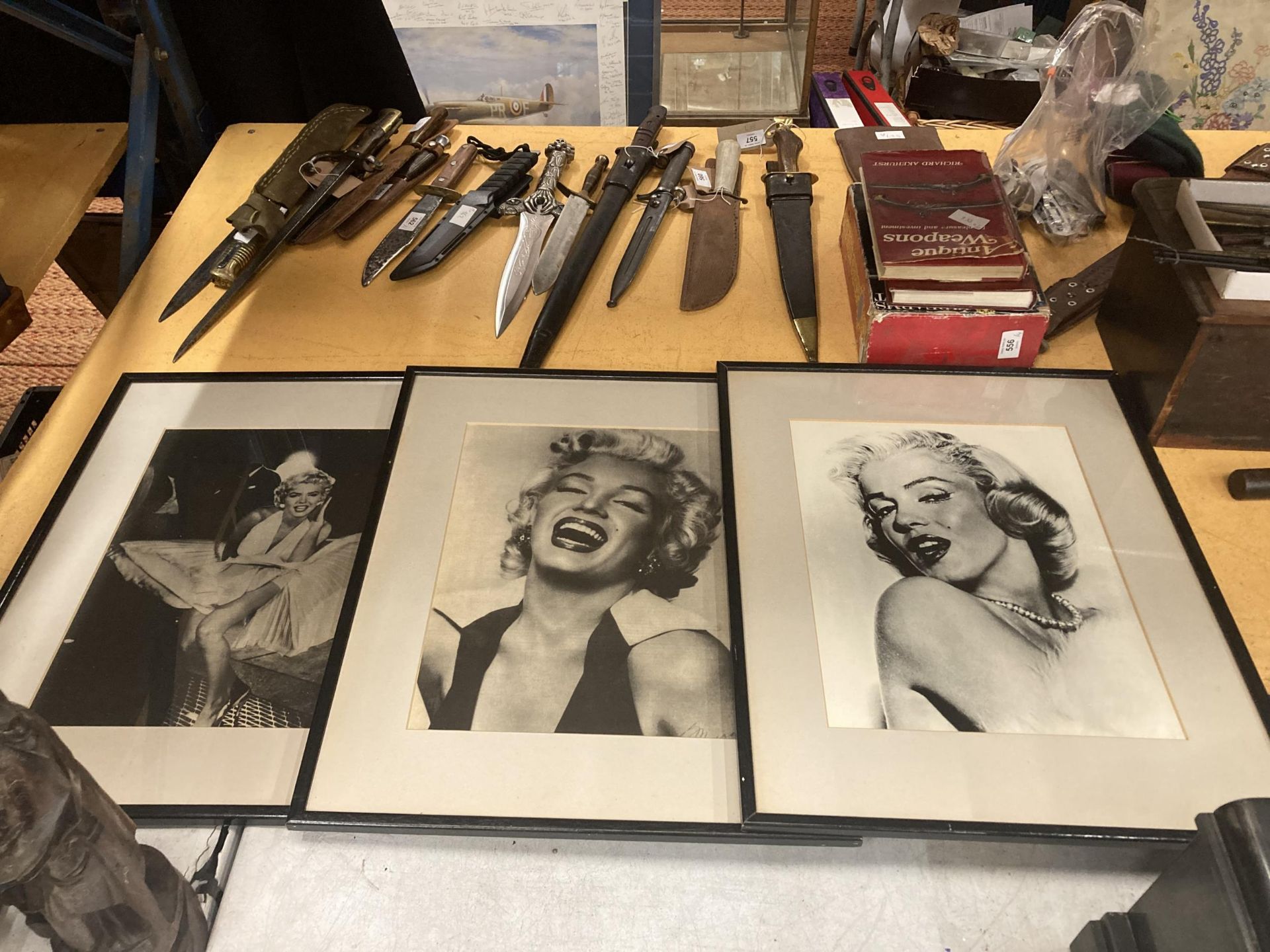 A GROUP OF THREE MARILYN MONROE PRINTS